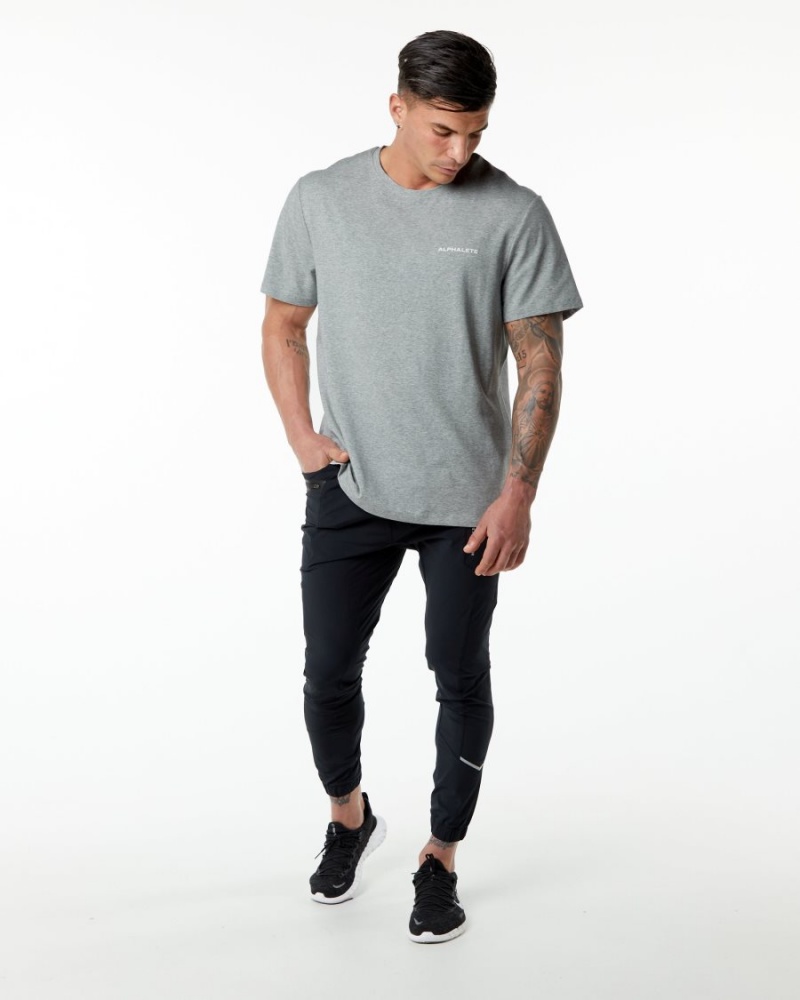 Alphalete Classic Tee Skjorte Herre Grå | LTWYVC-537