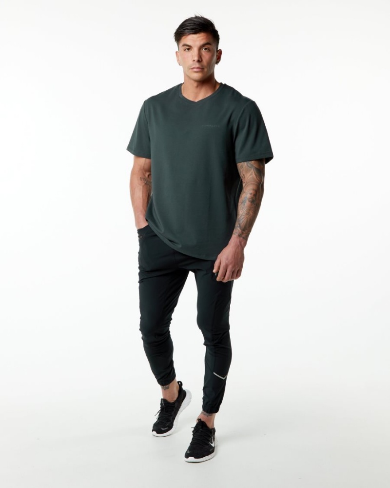 Alphalete Classic Tee Skjorte Herre Grønn | JFGBVY-201