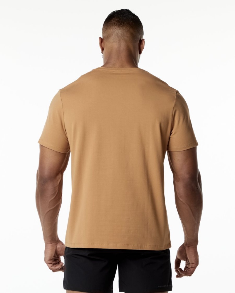 Alphalete Classic Tee Skjorte Herre Rust | LRHGXU-398