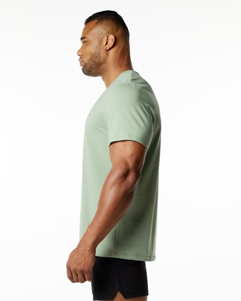 Alphalete Classic Tee Skjorte Herre Sage | LXZSDK-618