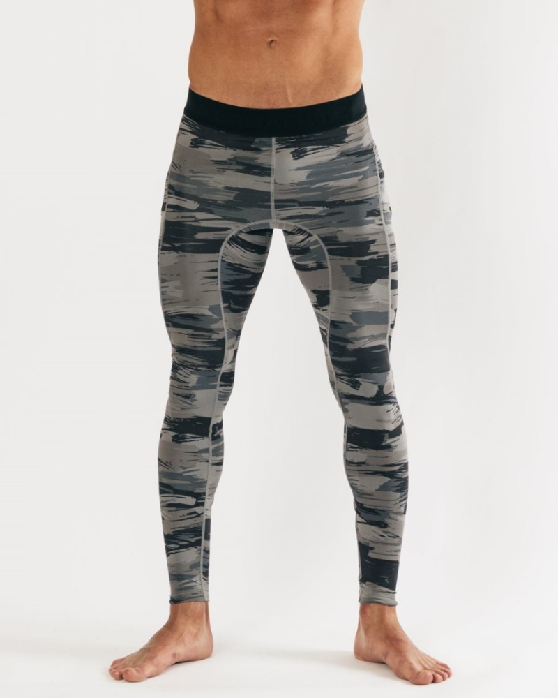 Alphalete Core Trenings Tight Undertøy Herre Svarte Camouflage | QRHUPW-350