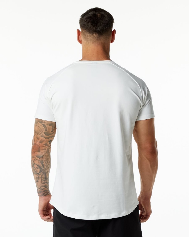 Alphalete Dynasty Tee Skjorte Herre Hvite | POGTLR-465