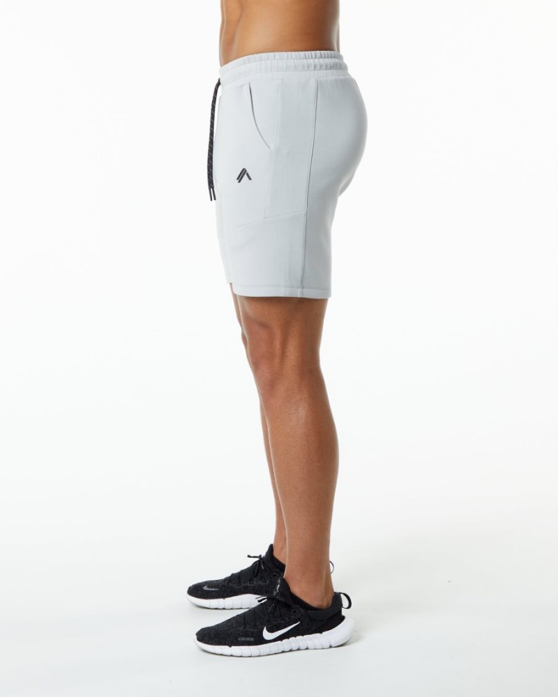 Alphalete ELMTS Atletiske Kort 6" Shorts Herre Grå | RSDVHQ-256