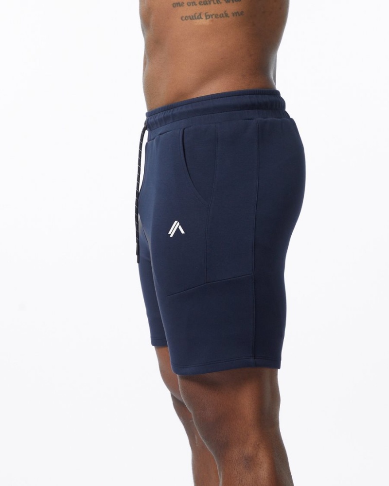 Alphalete ELMTS Atletiske Kort 6" Shorts Herre Marineblå | RANTPC-029