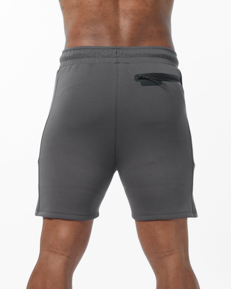 Alphalete ELMTS Atletiske Kort 6" Shorts Herre Charcoal | PONRUJ-150