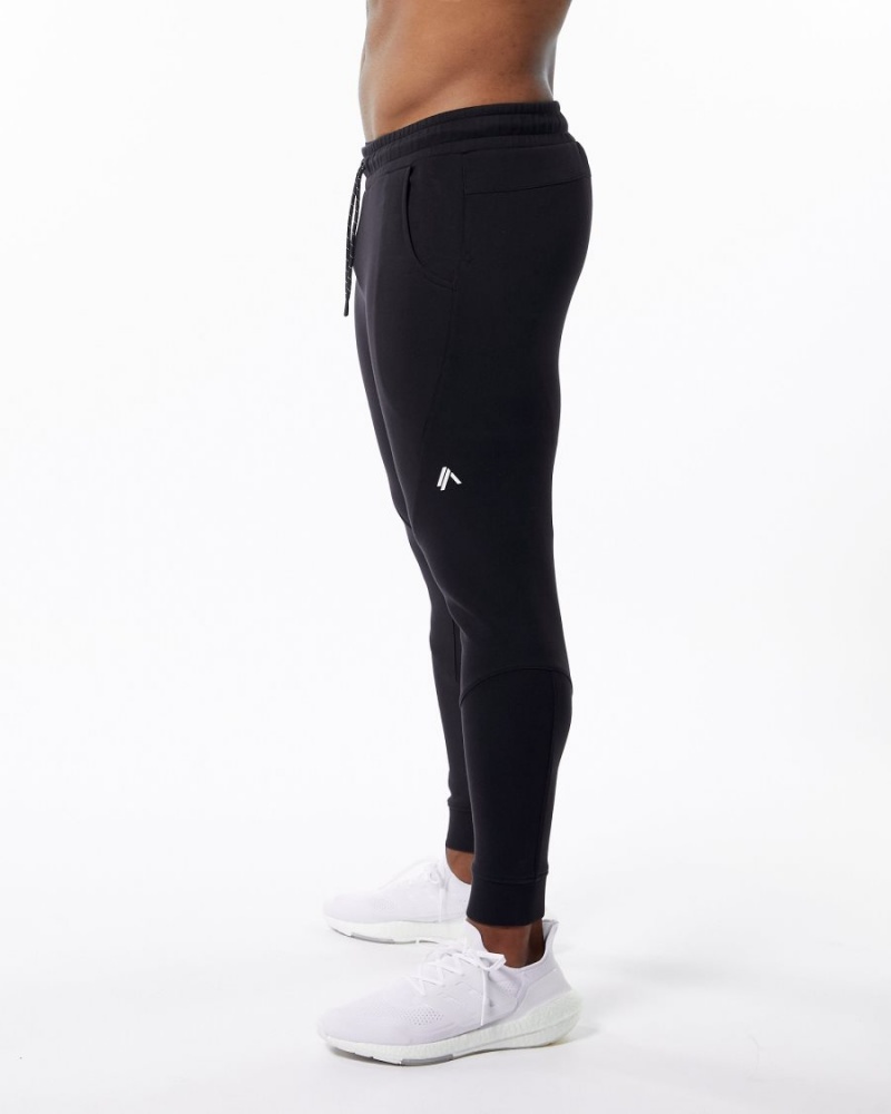 Alphalete ELMTS Cuffed Jogger Joggebukser Herre Svarte | XIUAHY-347