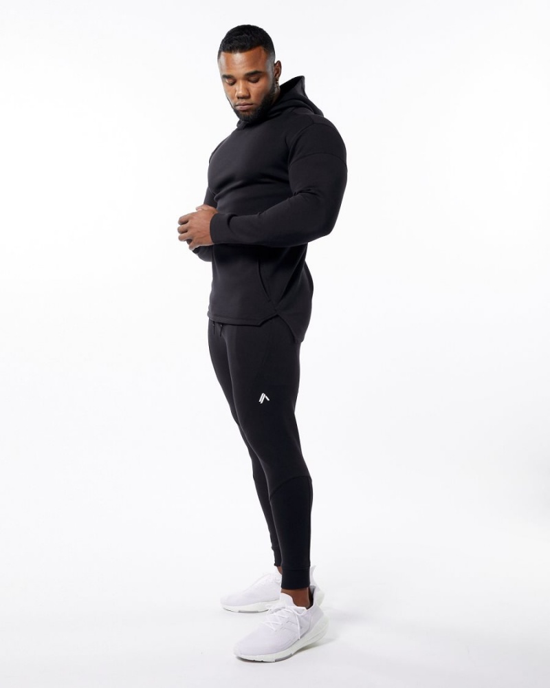 Alphalete ELMTS Cuffed Jogger Joggebukser Herre Svarte | XIUAHY-347