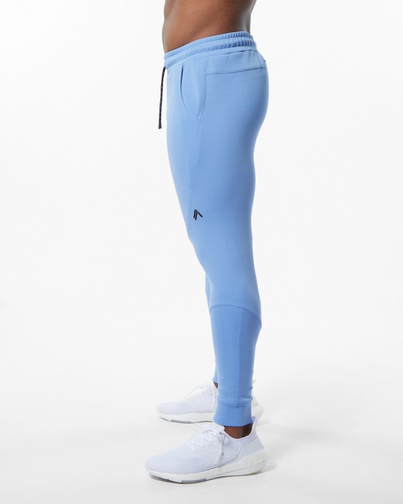 Alphalete ELMTS Cuffed Jogger Joggebukser Herre Lyse Blå | ULXVWD-078