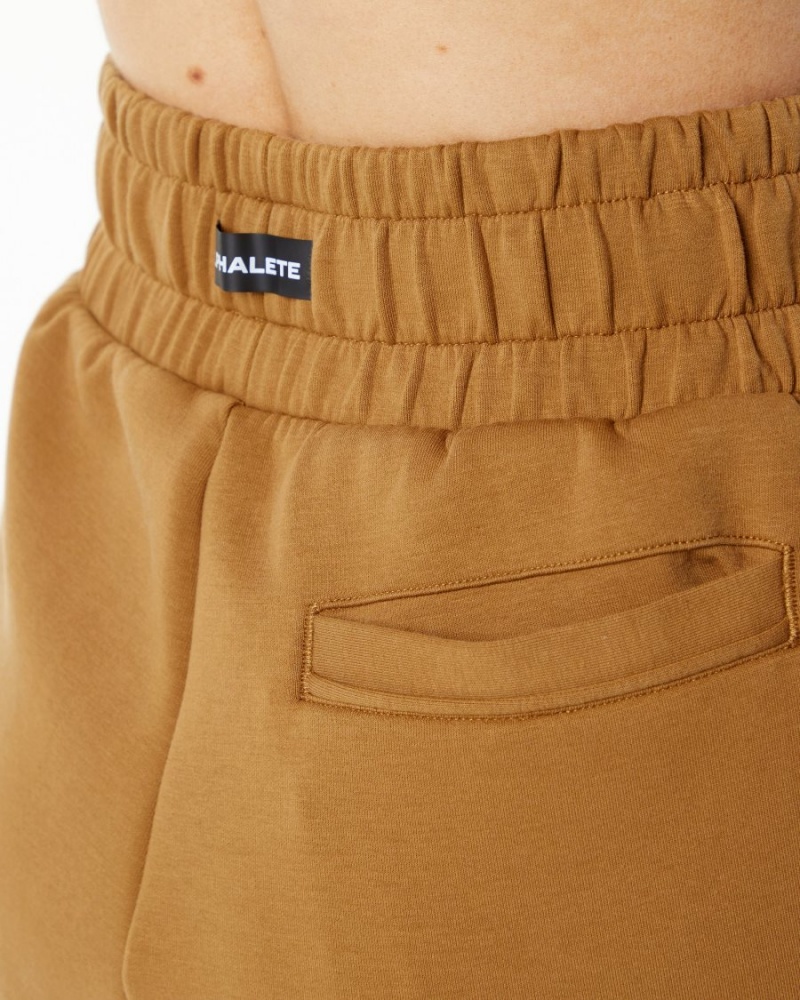 Alphalete ELMTS Cuffed Jogger Joggebukser Dame Almond | LFTMAB-209