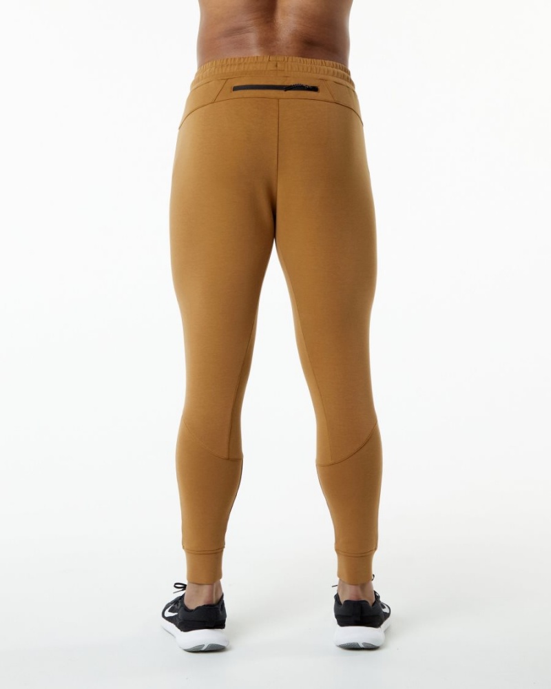 Alphalete ELMTS Cuffed Jogger Joggebukser Herre Almond | INZEAS-094