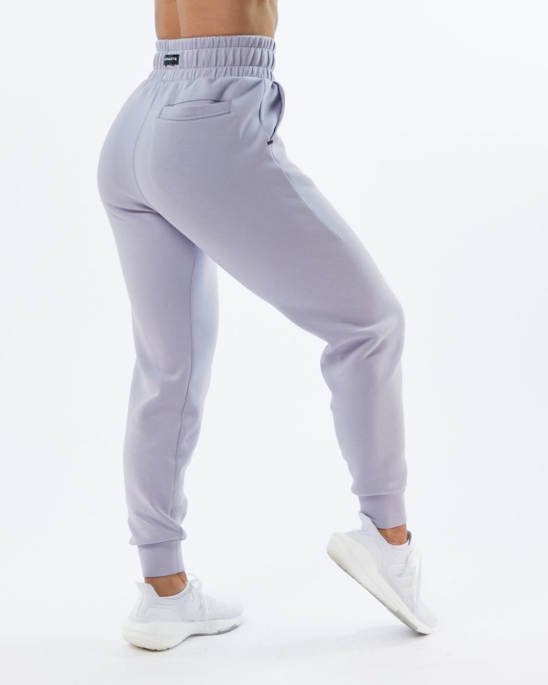 Alphalete ELMTS Cuffed Jogger Joggebukser Dame Lilac | NFYSLG-910