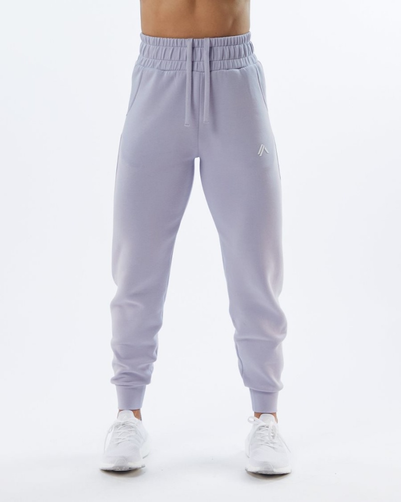 Alphalete ELMTS Cuffed Jogger Joggebukser Dame Lilac | NFYSLG-910