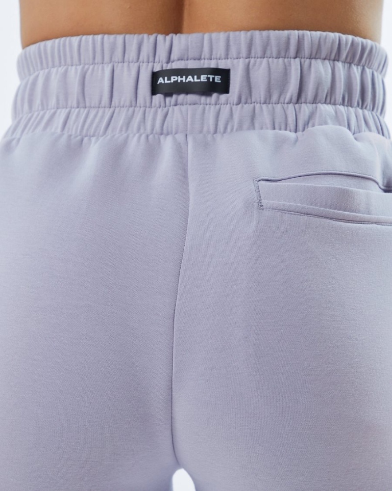 Alphalete ELMTS Cuffed Jogger Joggebukser Dame Lilac | NFYSLG-910