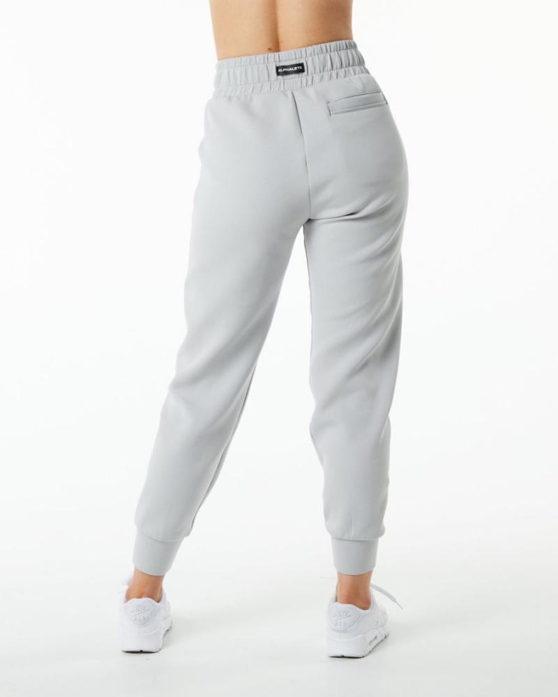 Alphalete ELMTS Cuffed Jogger Joggebukser Dame Grå | MGEUPY-402