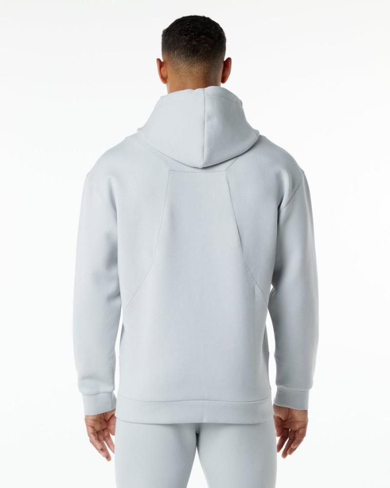 Alphalete ELMTS Hoodie Hettegenser Herre Grå | XZLCFK-681