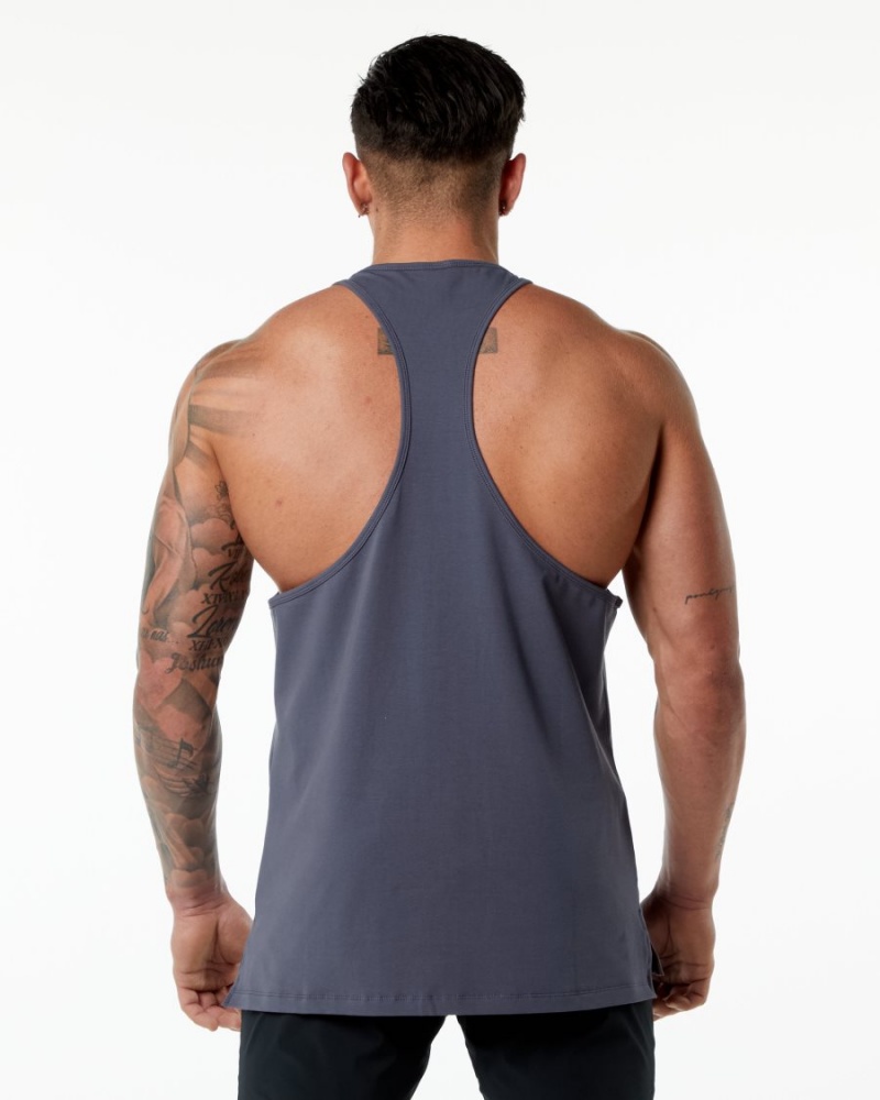 Alphalete Emblem Stringer Stringers Herre Lilla | ITWHYB-065