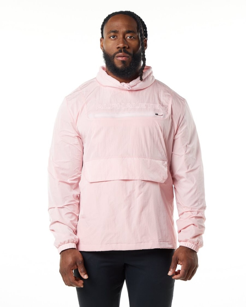 Alphalete Endure Pullover Jakker Herre Mauve | GZOMJK-835