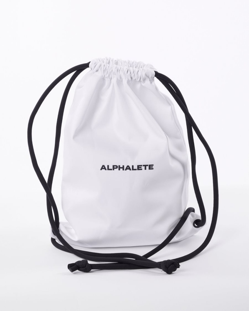 Alphalete Essential Bag Accessories Dame Hvite | ETJCFB-439