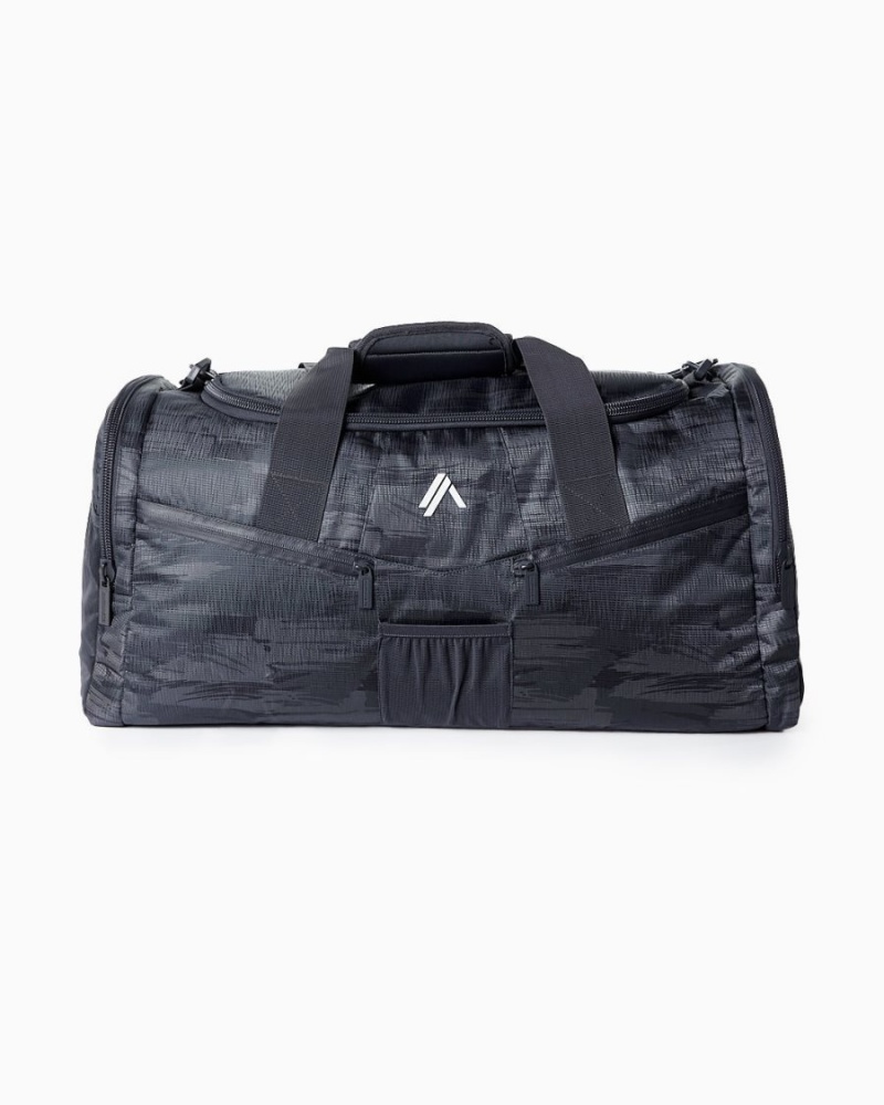 Alphalete Essential Duffel Bag Accessories Herre Svarte Camouflage | XLVMRY-978