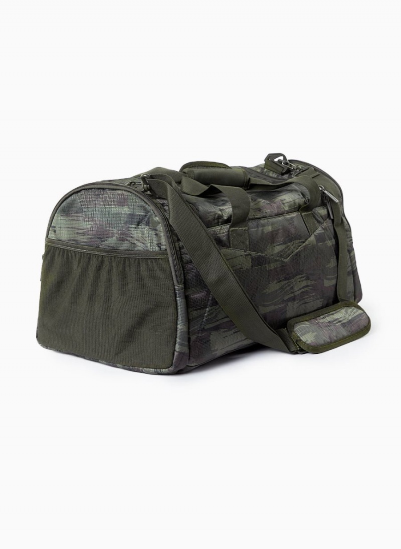 Alphalete Essential Duffel Bag Accessories Dame Olivengrønne Camouflage | EDCMTV-571