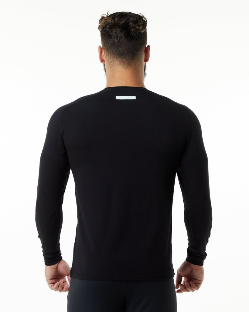 Alphalete Evo Epaulette Tee Skjorte Herre Svarte | FZWYGA-436