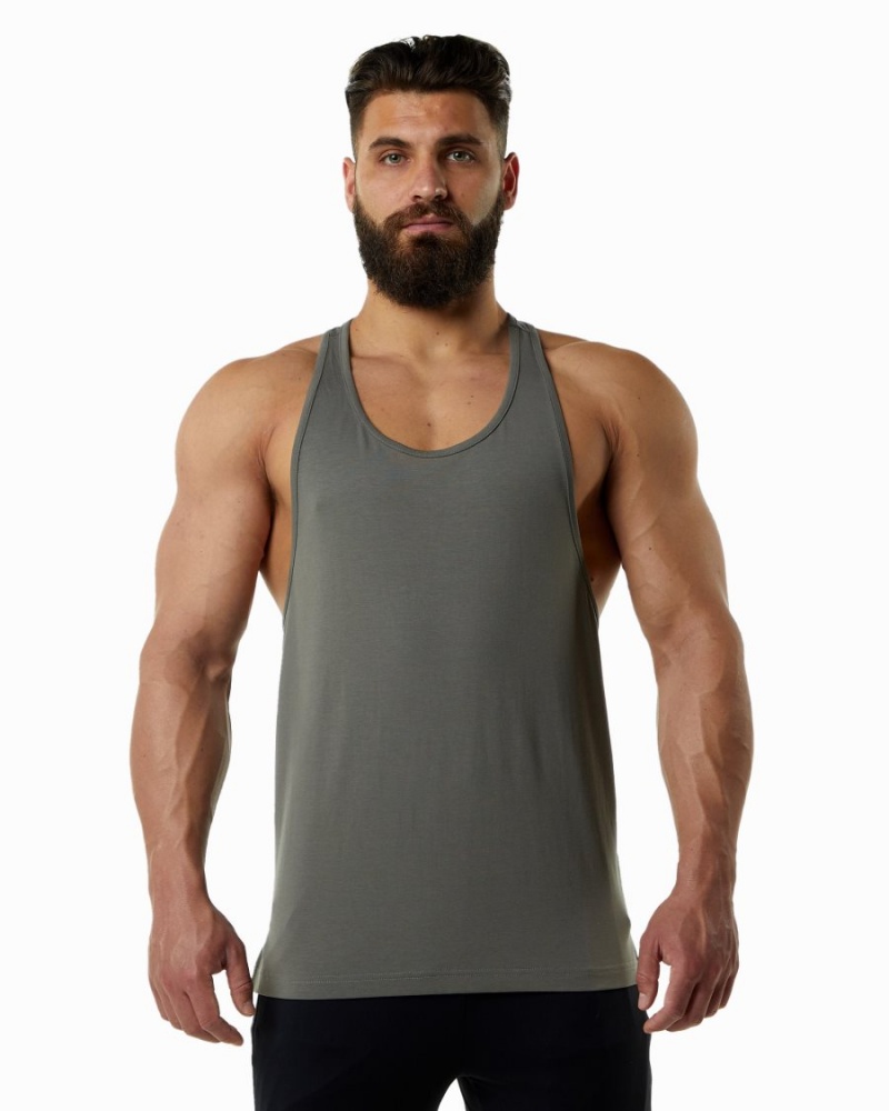 Alphalete Evo Stringer Stringers Herre Grå | ORXBCL-032