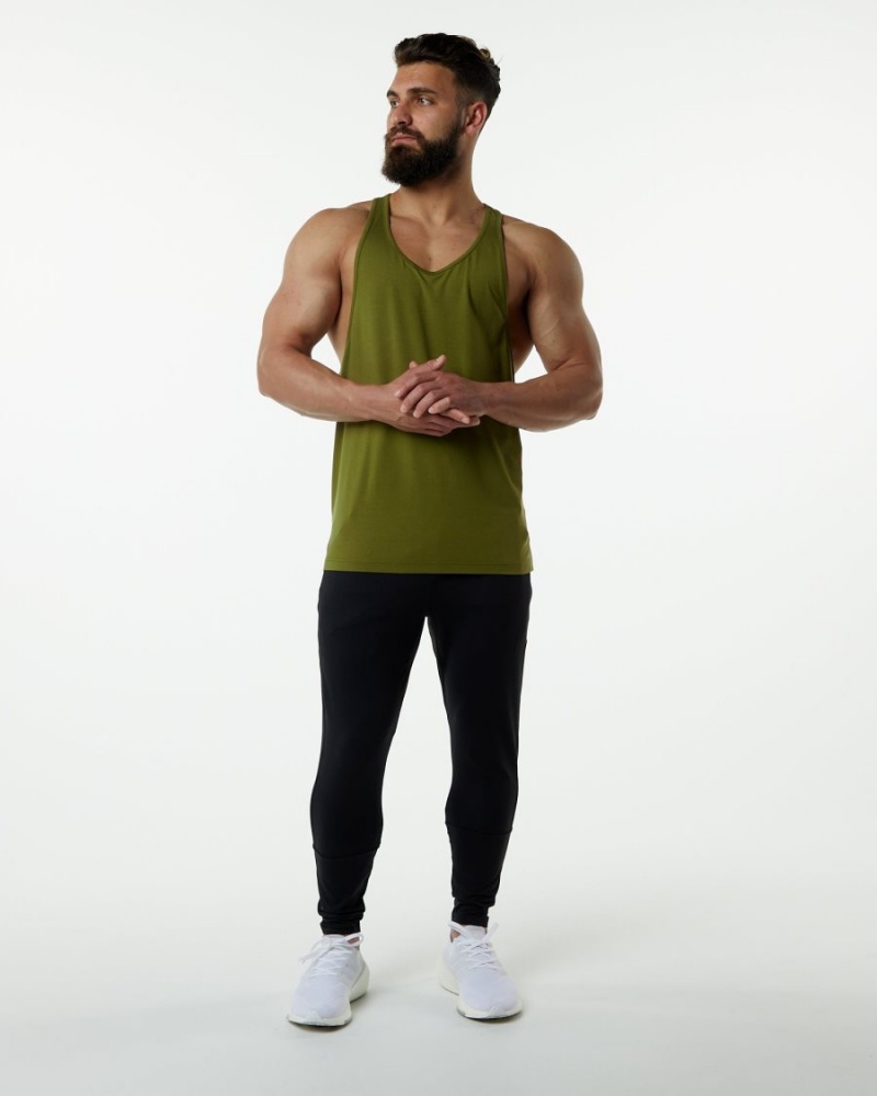 Alphalete Evo Stringer Stringers Herre Grønn | IQNDAS-362