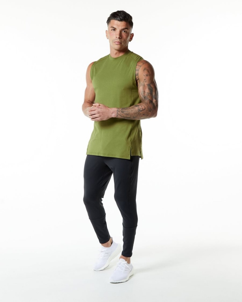 Alphalete Evo Tank Singlet Herre Grønn | TKFGBQ-624