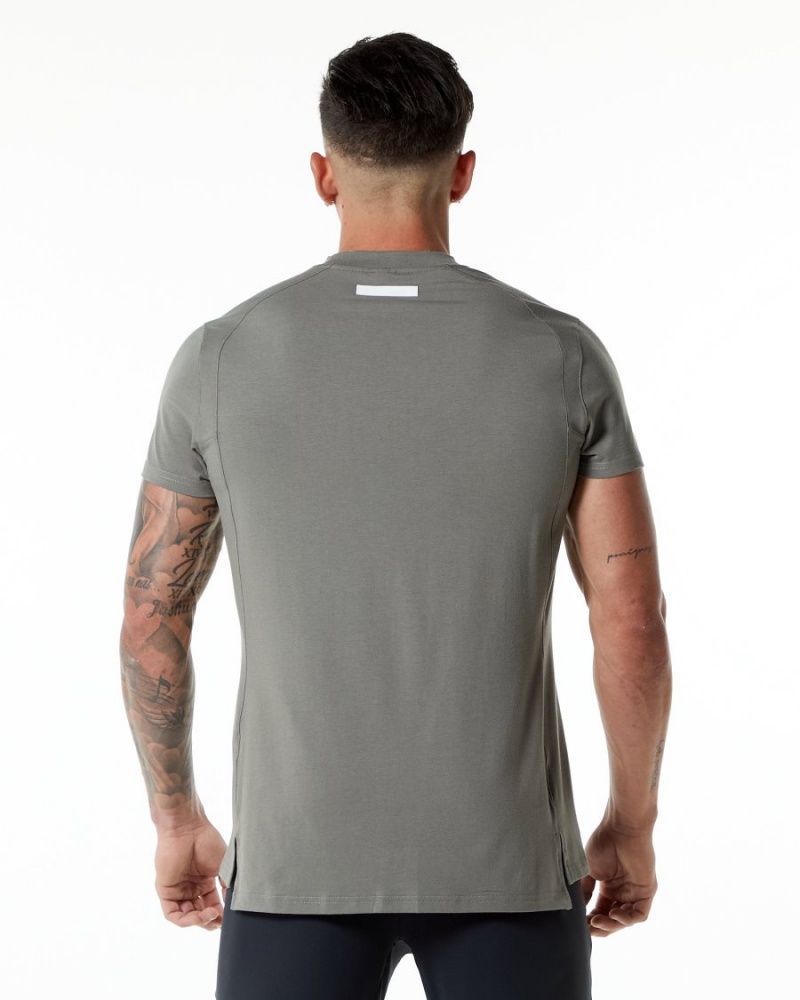 Alphalete Evo Tee Skjorte Herre Grå | EWMQSA-105