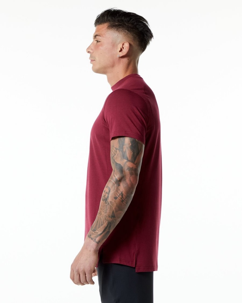 Alphalete Evo Tee Skjorte Herre Rød | GDANFB-408