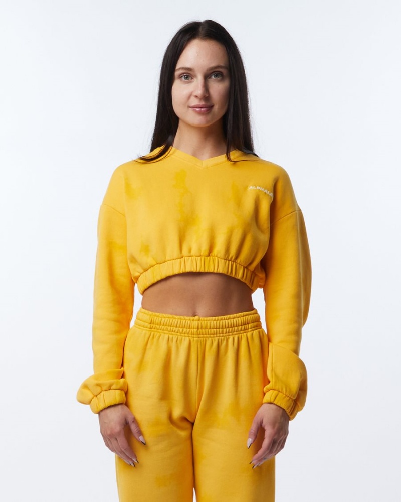 Alphalete HCTS Genser Jakker Dame Honey | CXFYBL-810