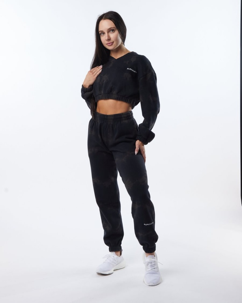 Alphalete HCTS Genser Jakker Dame Svarte | HXCEWA-028