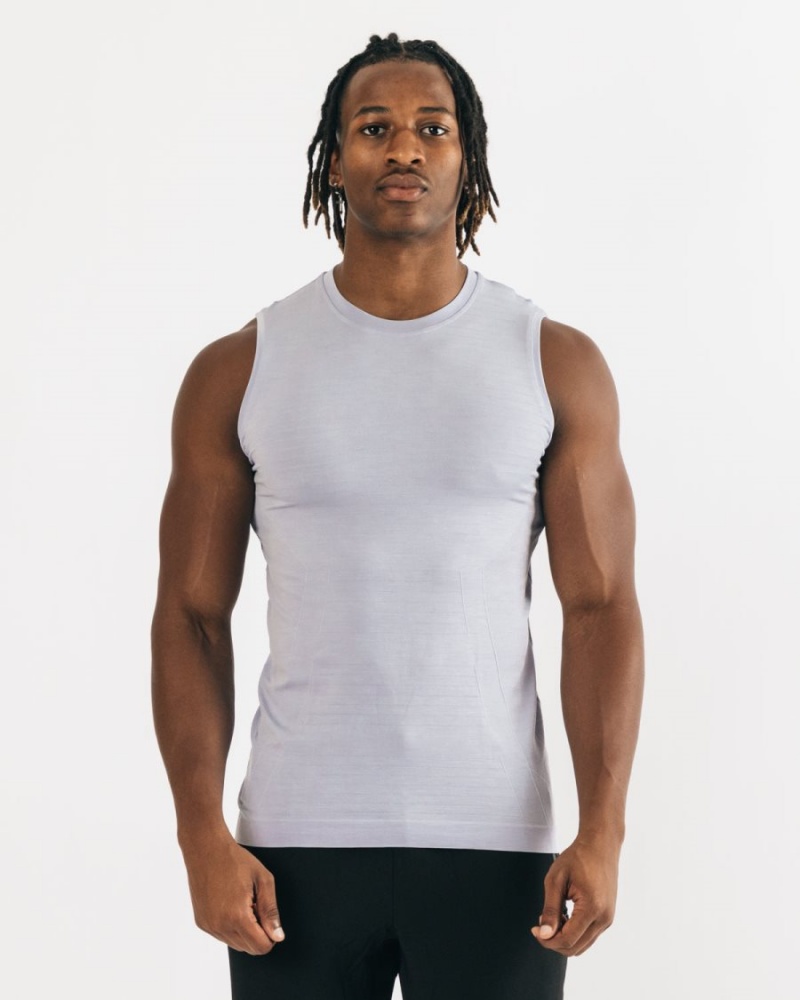 Alphalete Hero Tank Singlet Herre Lyse Lilla | JRLIYM-458