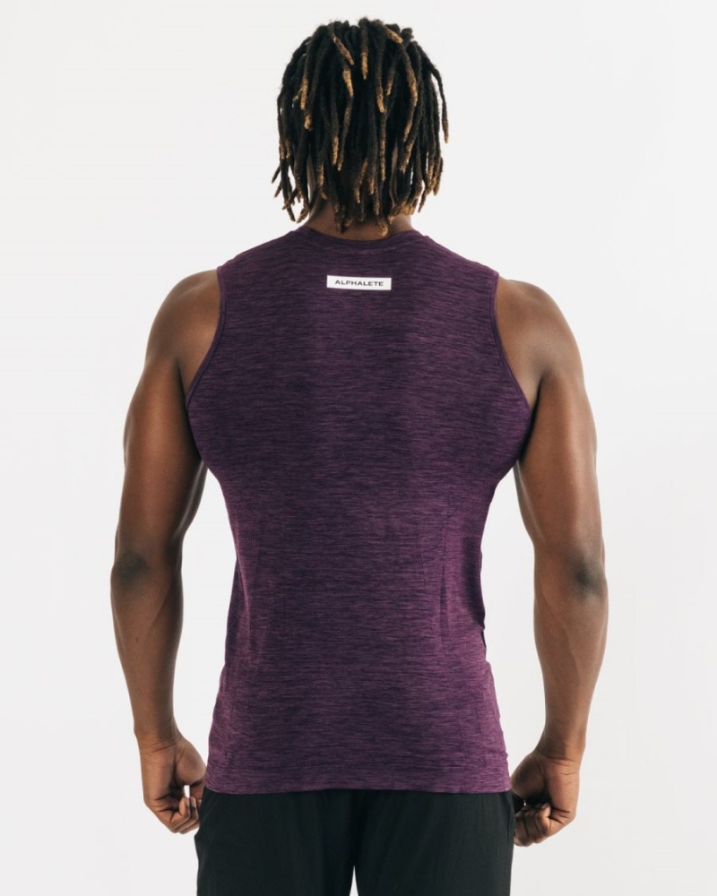 Alphalete Hero Tank Singlet Herre Twilight | NJOTIY-427