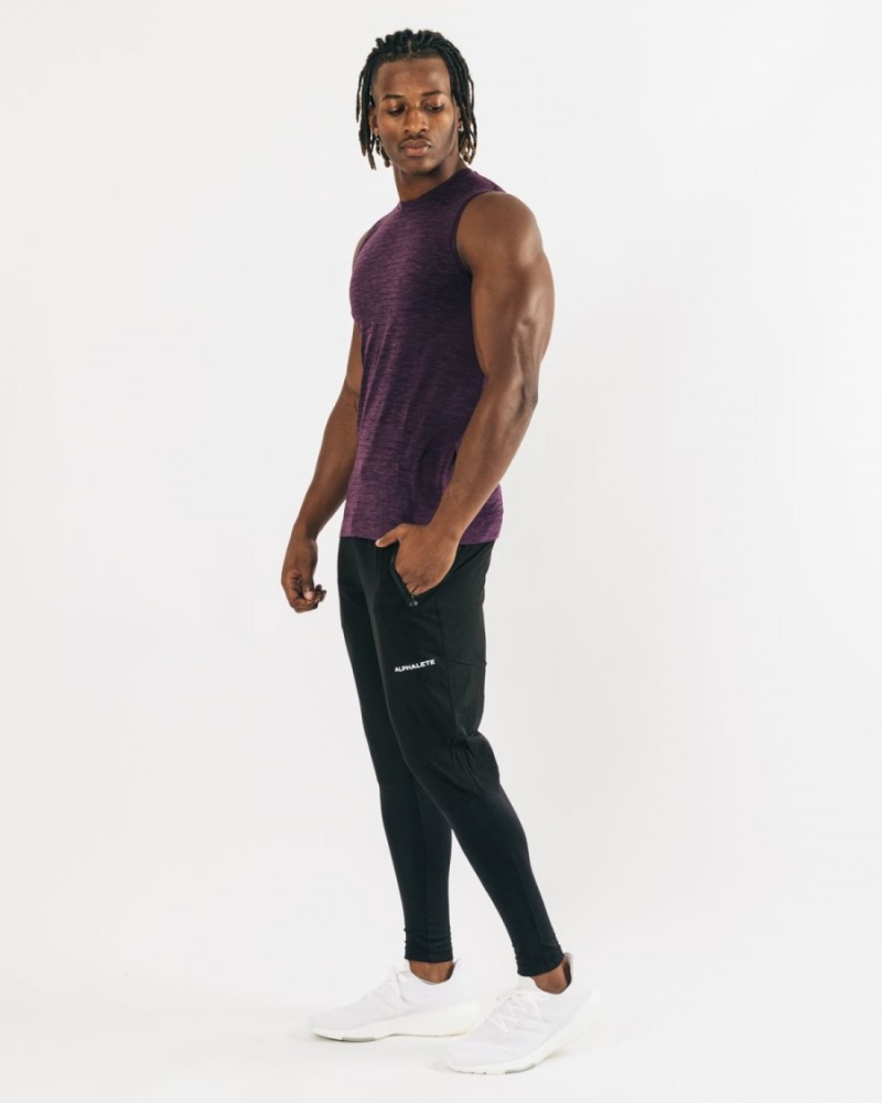 Alphalete Hero Tank Singlet Herre Twilight | NJOTIY-427