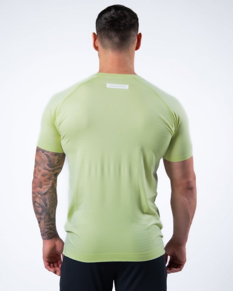 Alphalete Hero Tee Skjorte Herre Frozen Spring | WPMARC-567