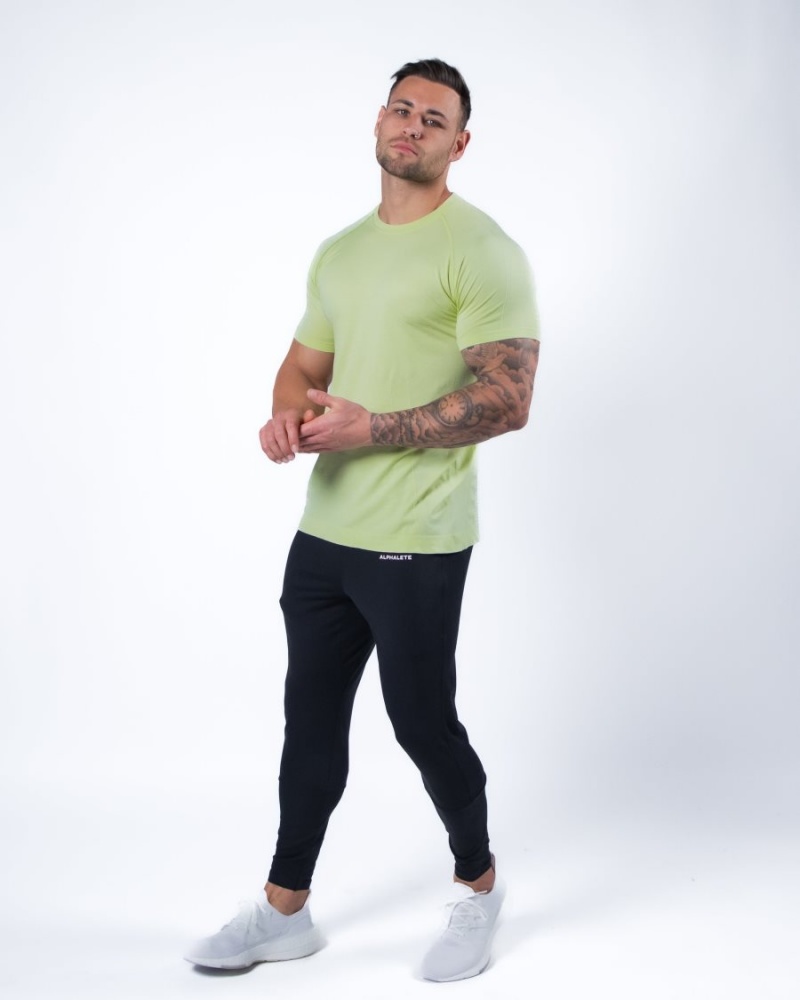 Alphalete Hero Tee Skjorte Herre Frozen Spring | WPMARC-567