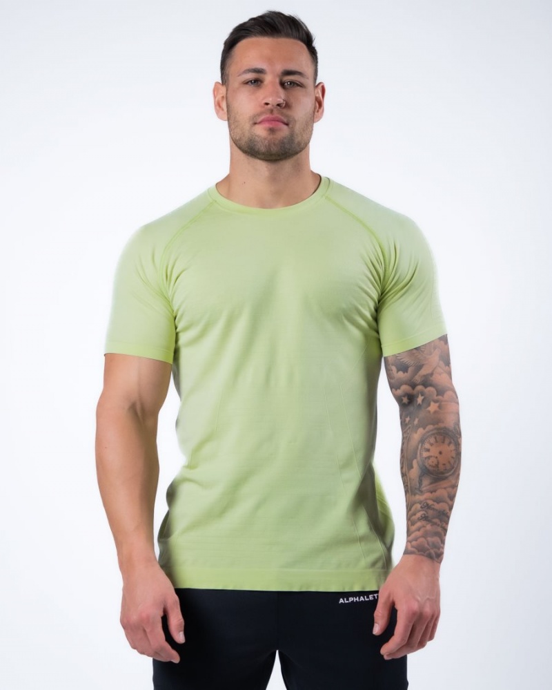 Alphalete Hero Tee Skjorte Herre Frozen Spring | WPMARC-567