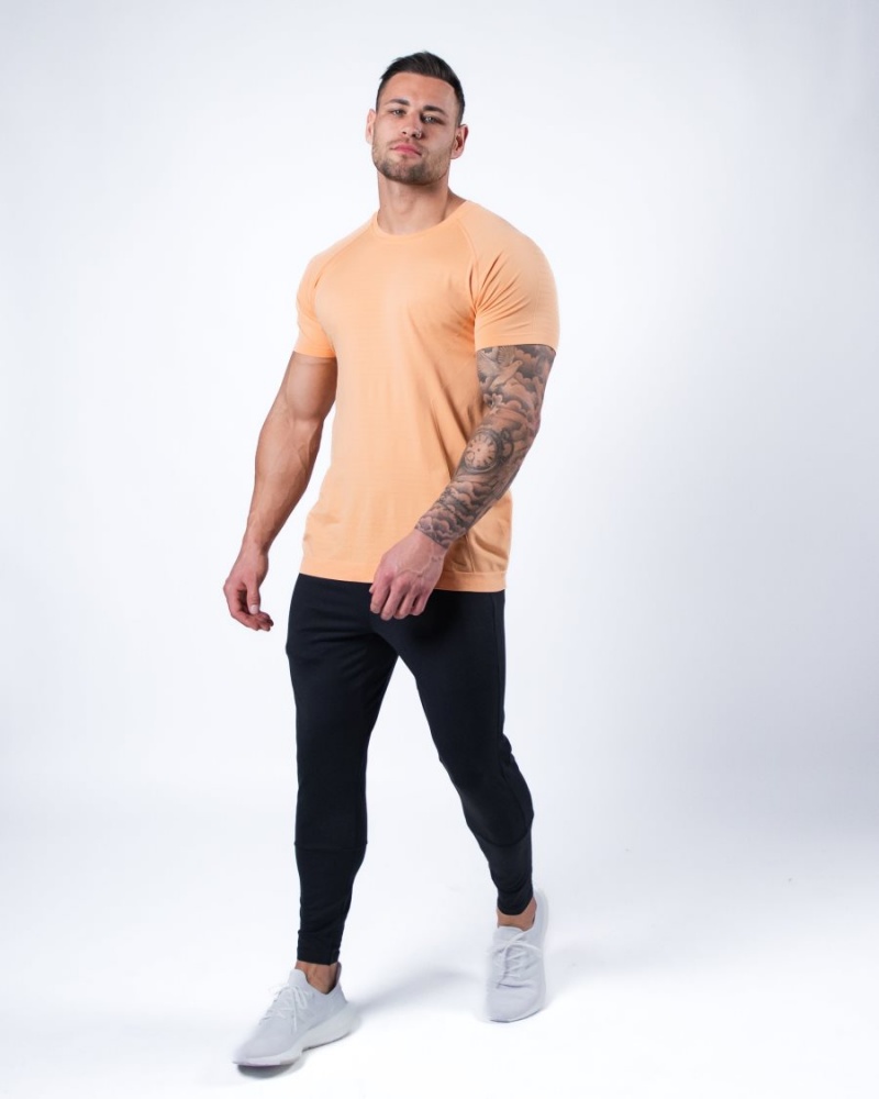 Alphalete Hero Tee Skjorte Herre Korall | WFBRGC-897