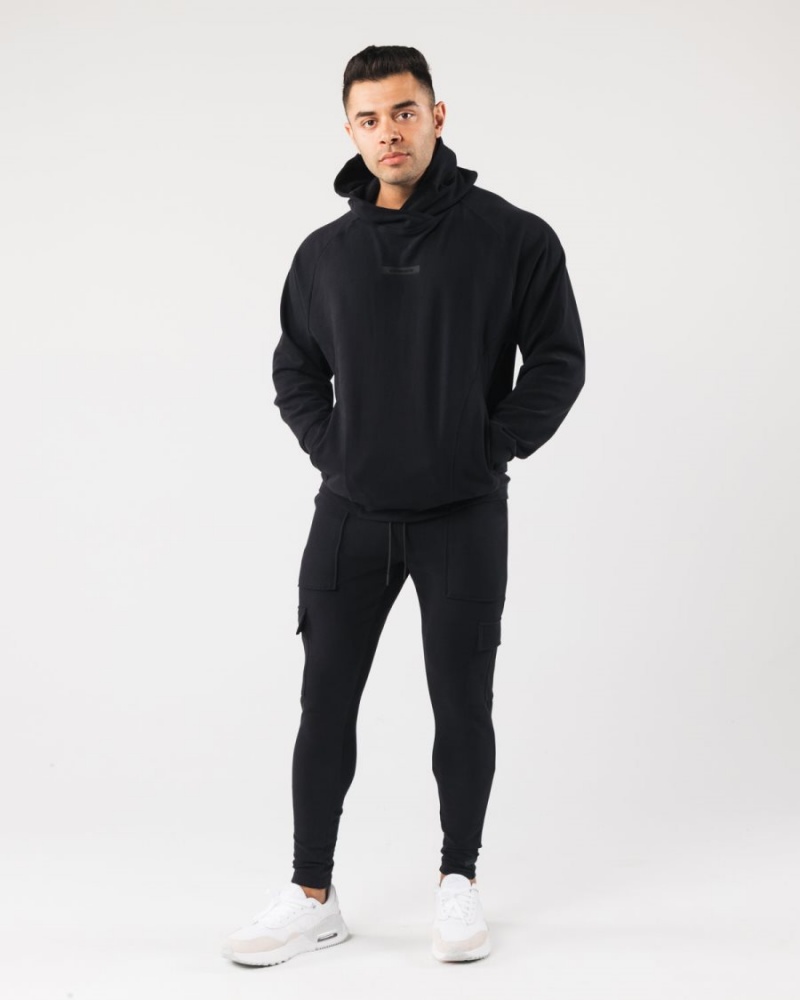 Alphalete Identity Cargo Joggebukser Herre Svarte | MOLKJI-025