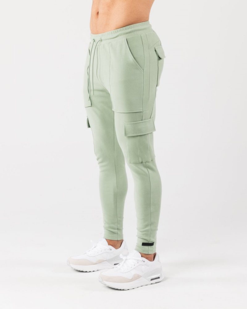 Alphalete Identity Cargo Joggebukser Herre Sage | YXULVB-426