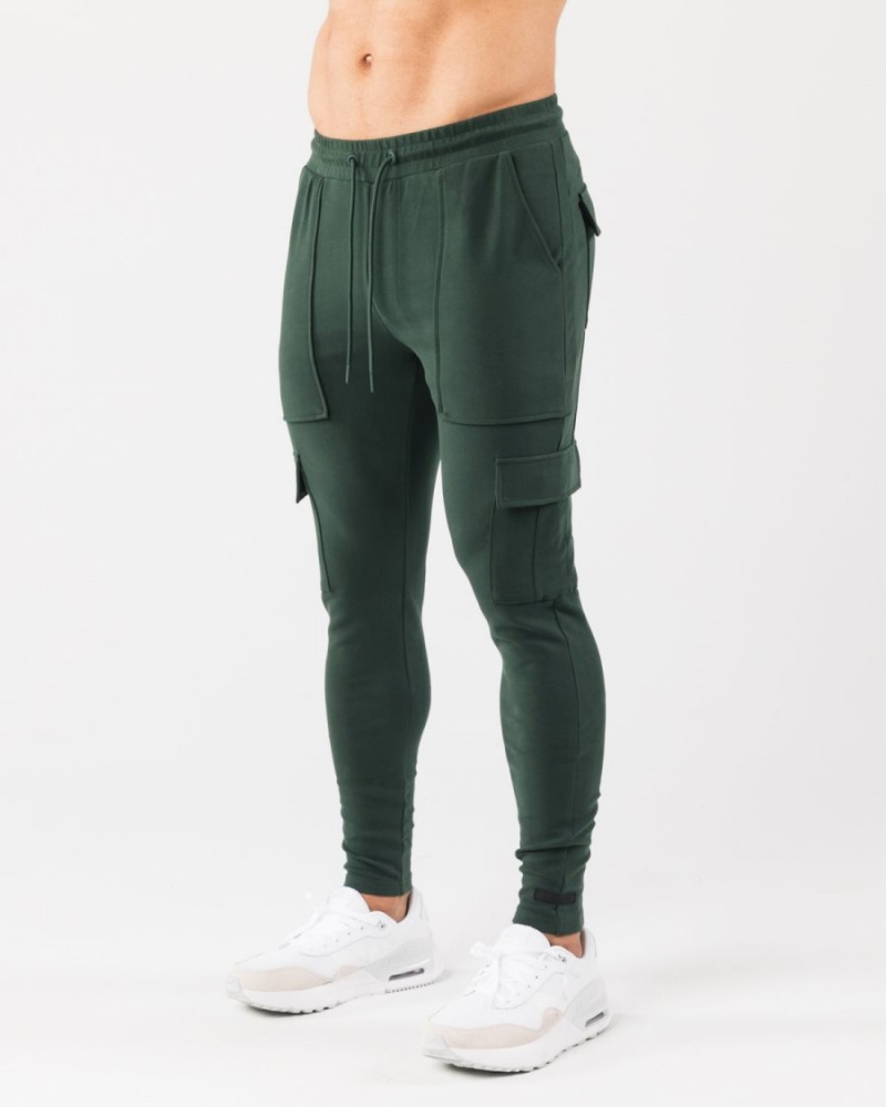 Alphalete Identity Cargo Joggebukser Herre Evergreen | AHYZJS-590