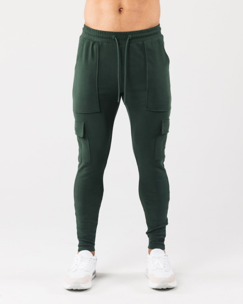 Alphalete Identity Cargo Joggebukser Herre Evergreen | AHYZJS-590