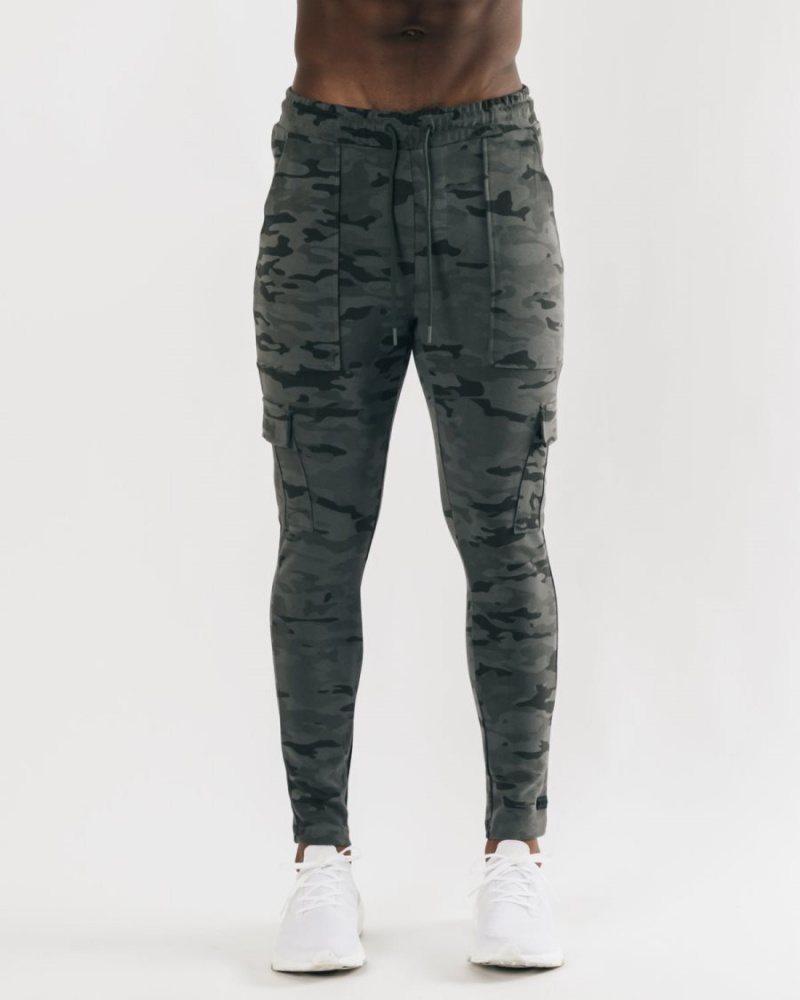 Alphalete Identity Cargo Joggebukser Herre Camouflage | JRGZMN-869