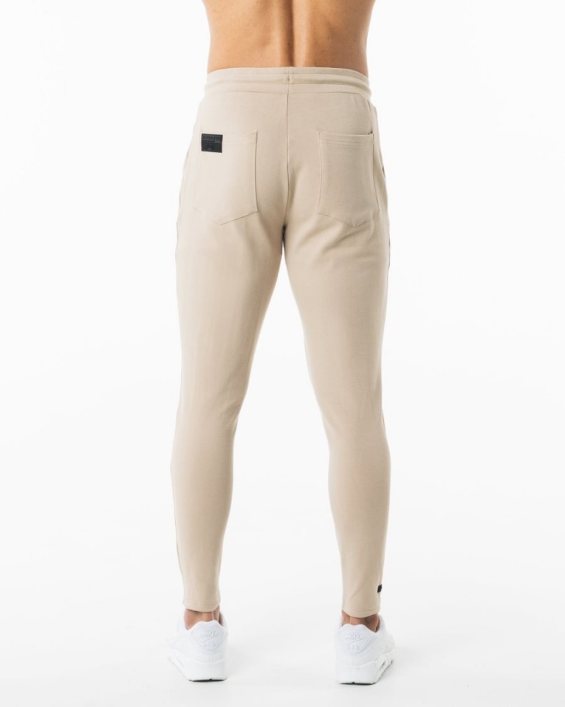 Alphalete Identity Jogger Joggebukser Herre Linen | EOUPIF-897