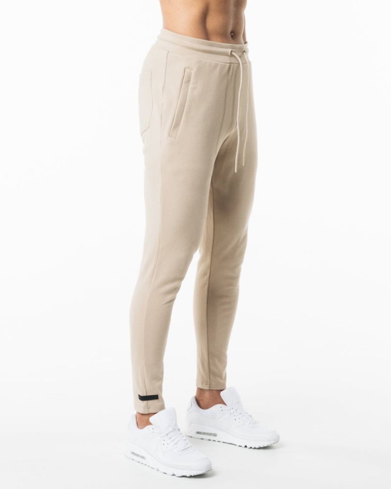 Alphalete Identity Jogger Joggebukser Herre Linen | EOUPIF-897