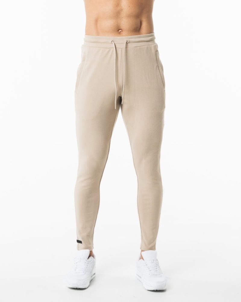 Alphalete Identity Jogger Joggebukser Herre Linen | EOUPIF-897