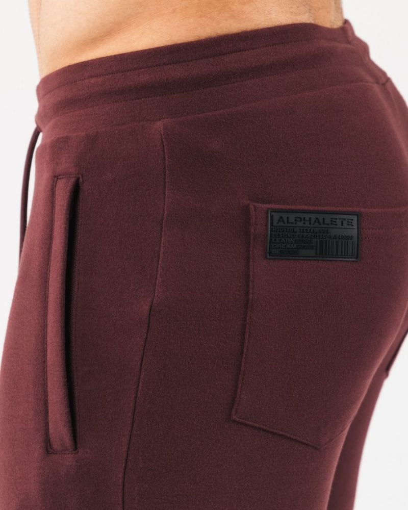 Alphalete Identity Jogger Joggebukser Herre Sangria | IGWCDU-135