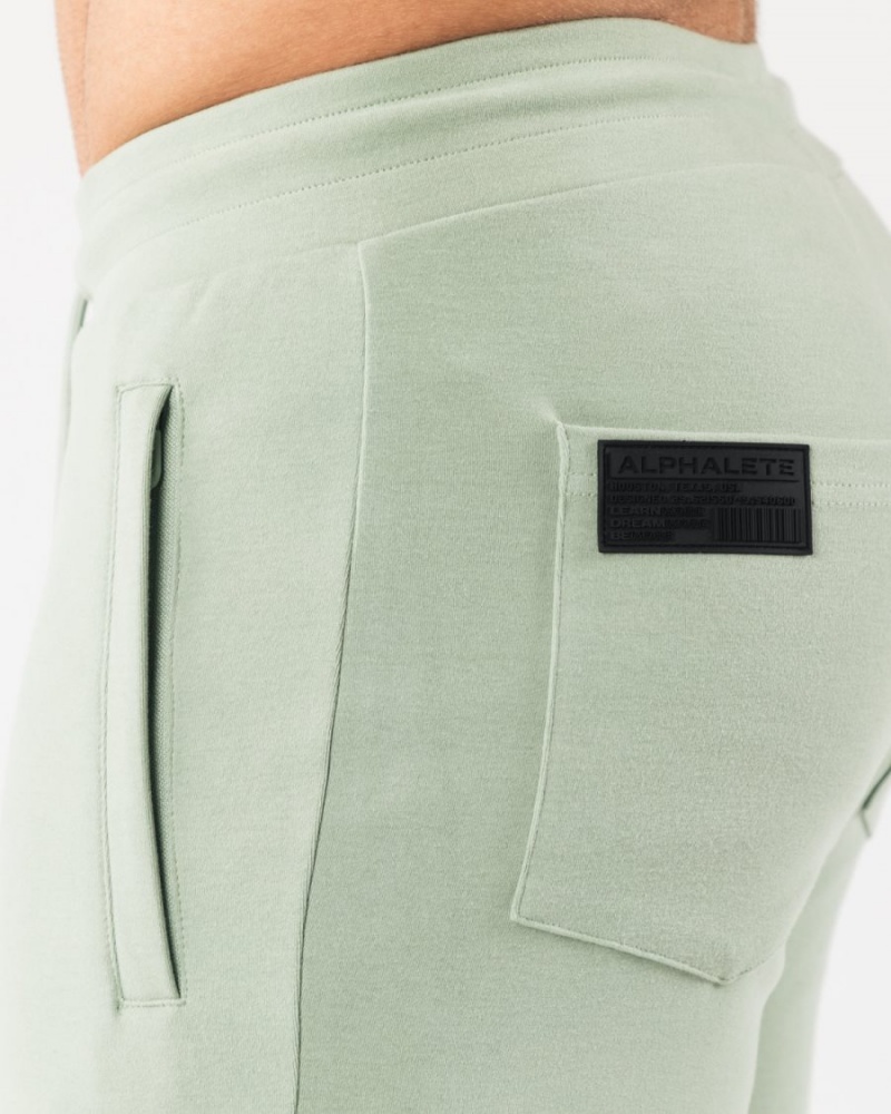 Alphalete Identity Jogger Joggebukser Herre Sage | WIZPLH-614