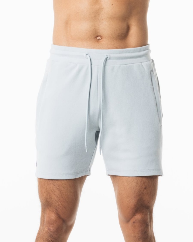 Alphalete Identity Kort 6” Shorts Herre Grå | JLXSGY-803